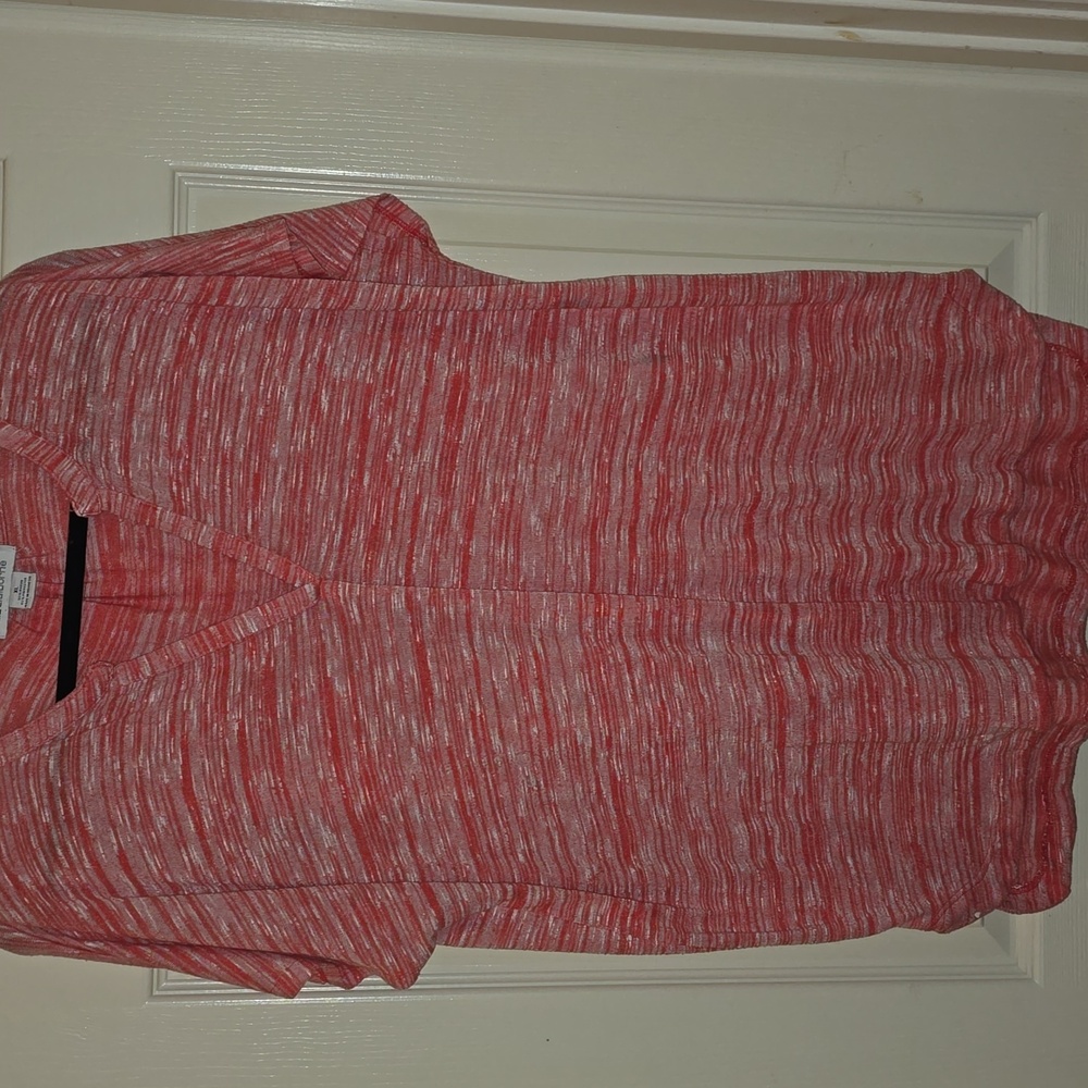 Liz Claiborne Red Heathered‎ Top